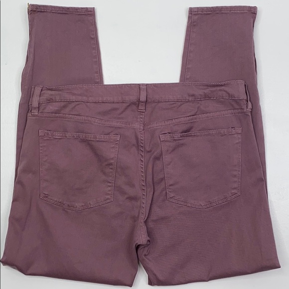 J. Crew Toothpick Ankle Zip  Jeans  32 - Picture 2 of 16